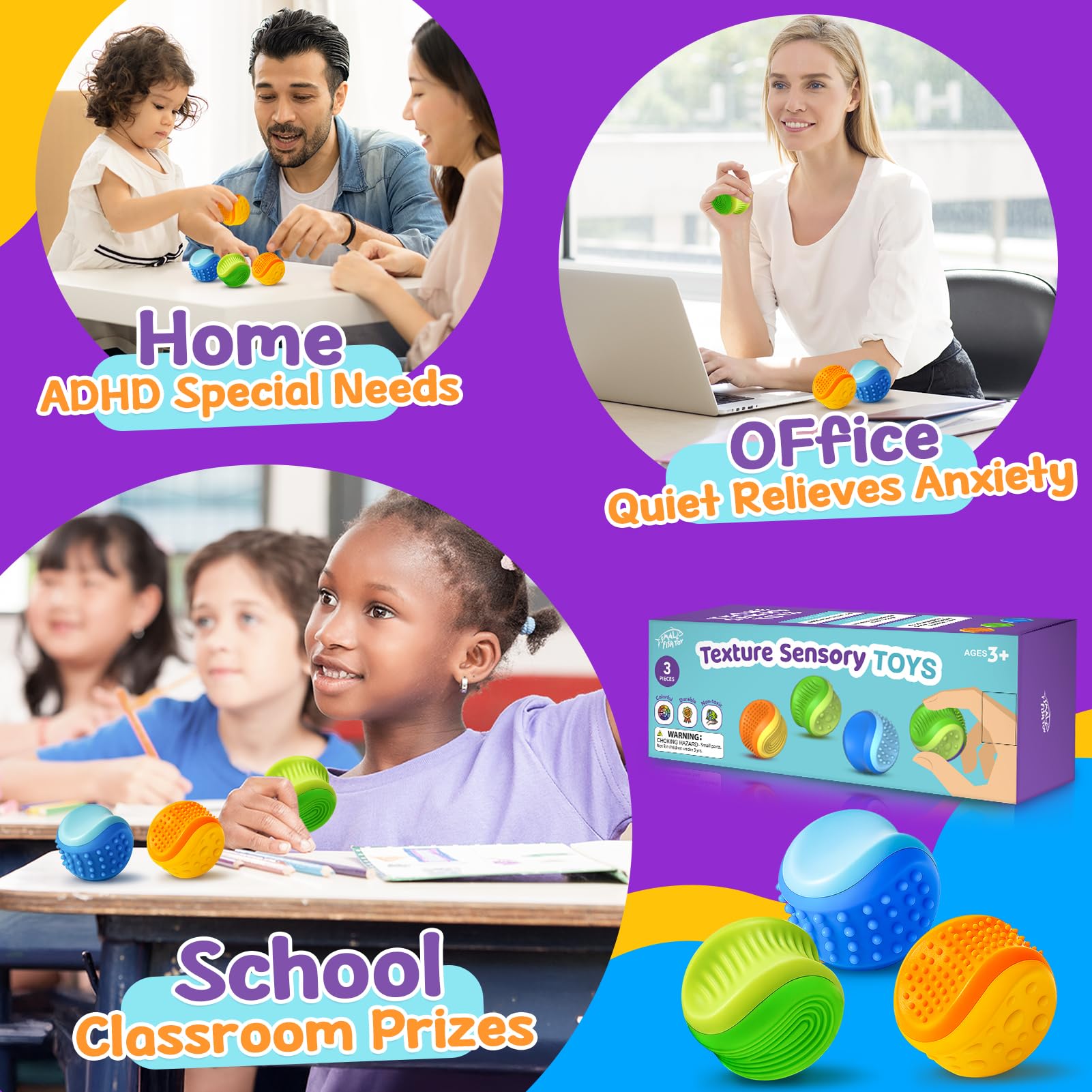 Small Fish portable sensory toy pocket-sized for anytime anxiety management.