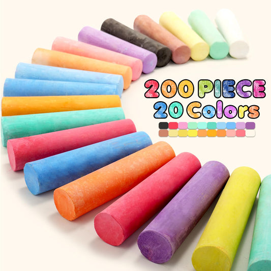 Small Fish sidewalk chalk storage bag keeps supplies organized for outdoor play