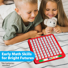 Small World Toys great classroom or home learning tool for independent multiplication practice.
