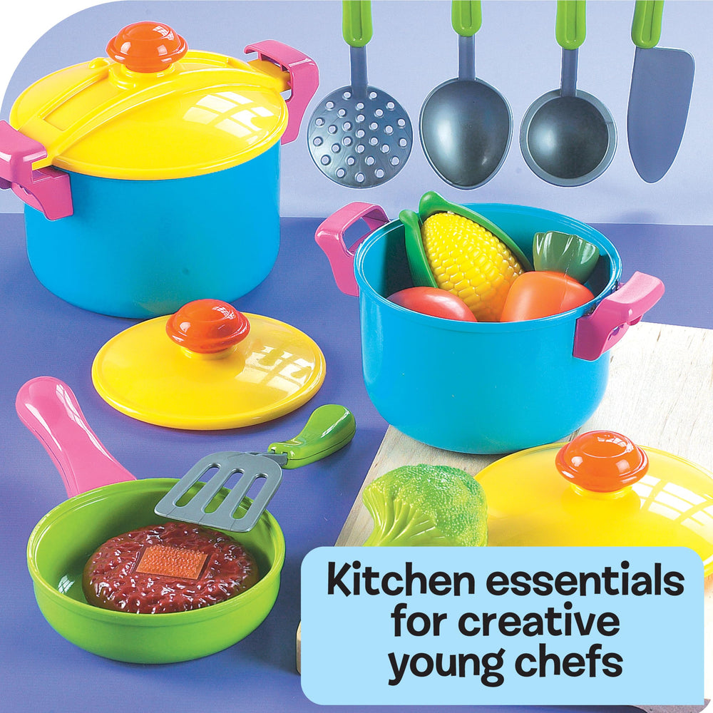 Small World Toys skimmer for interactive cooking play