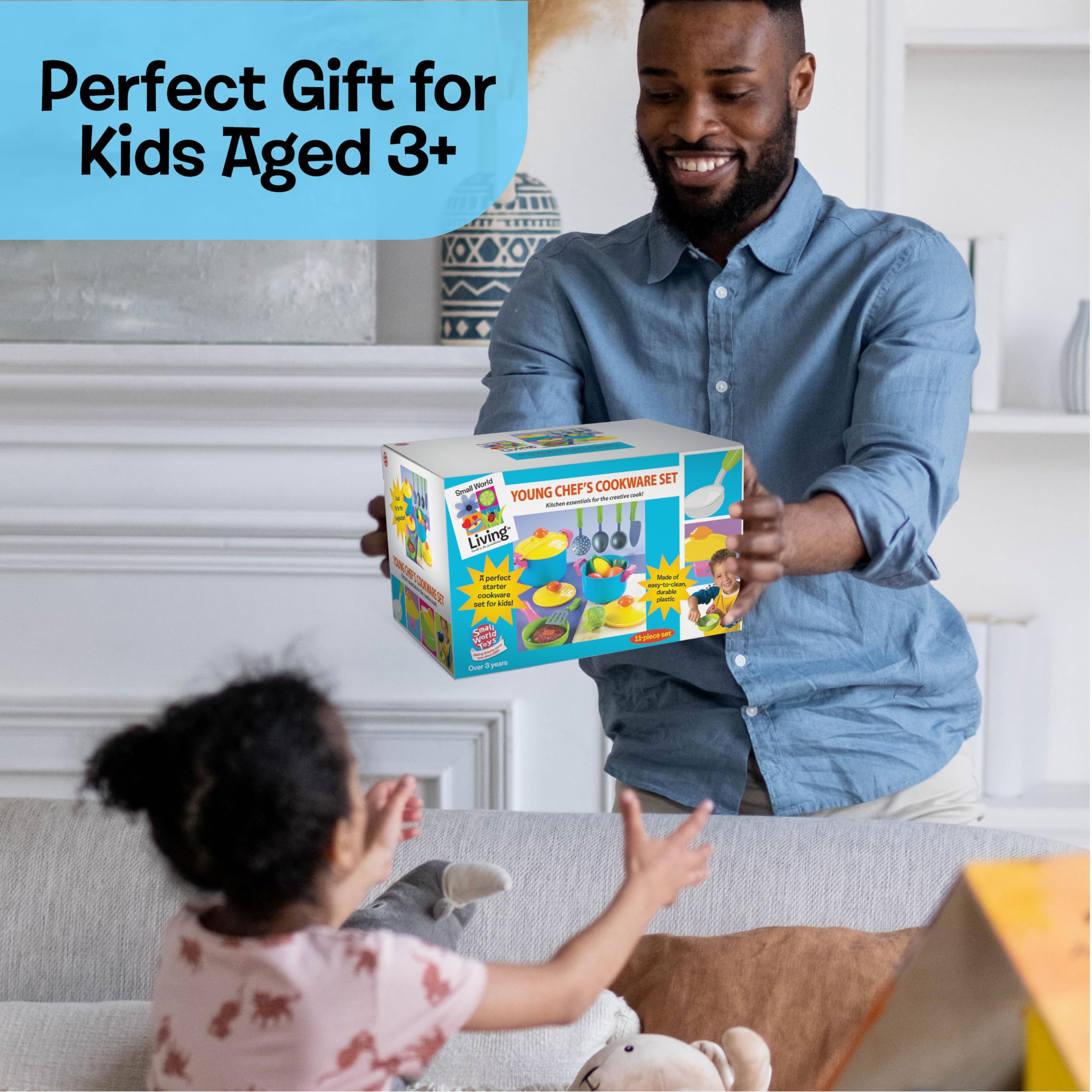 Small World Toys spatula for kid-friendly cooking fun