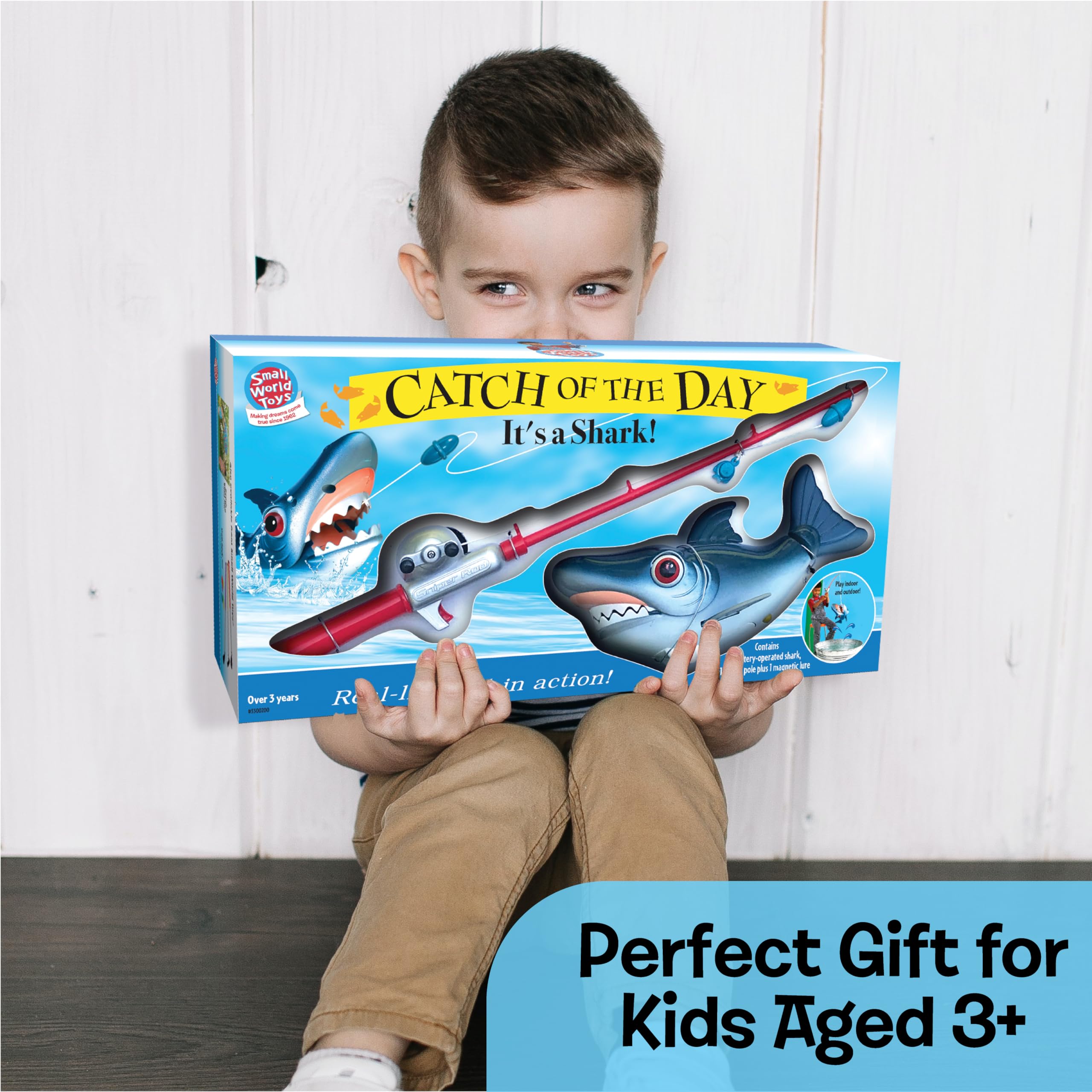 Small World Toys magnetic fishing game travel friendly kit for on the go fun