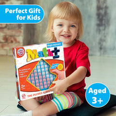 Small World Toys toy keyboard on a flat surface shows durable, kid-friendly design.