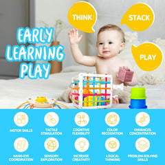 Smallzi toddler sensory bin invites color, shapes, and discovery