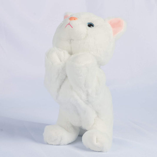 Smalody plush cat jumping action with meow feature sparks lively playtime