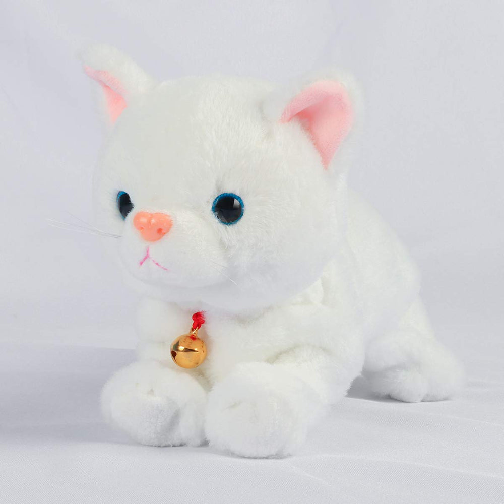 Smalody plush cat touch-activated meow creates responsive interaction for kids