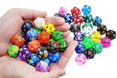 Smartdealspro glow-in-the-dark D20 dice for night sessions.