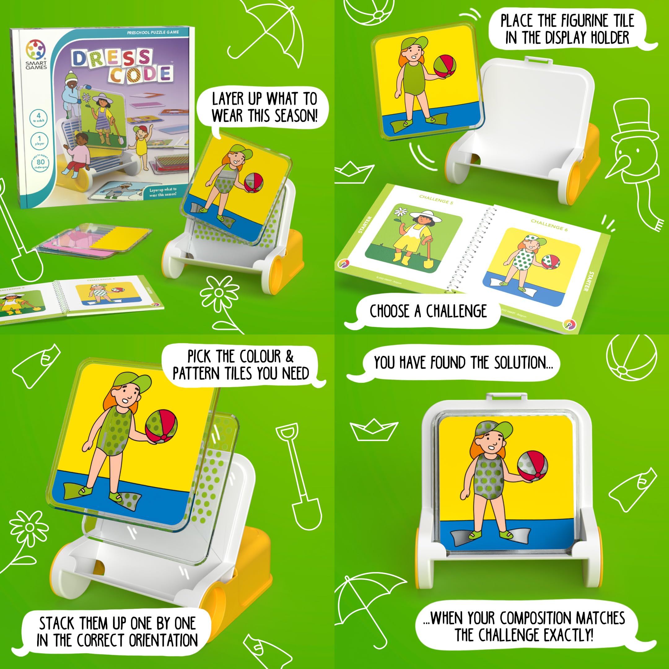 SmartGames 5 Little Birds family play for game night and learning.