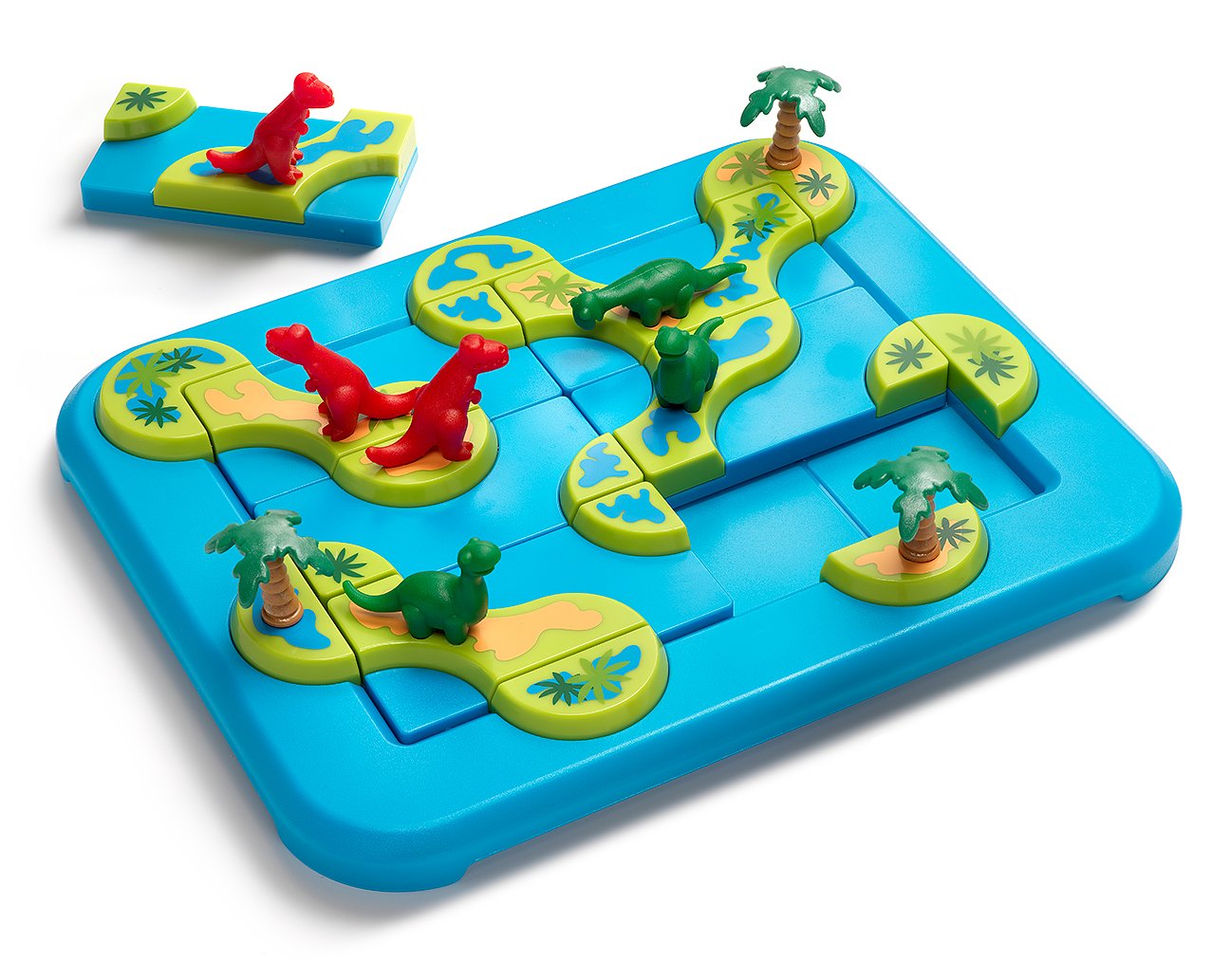 SmartGames Dinosaurs Mystic Islands challenge cards guide progressive tasks for steady skill growth.