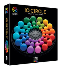 SmartGames IQ Deluxe Circle design with circular puzzle layout for focused thinking