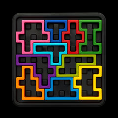 SmartGames IQ Deluxe Square grid puzzle prompts focused thinking and planning.
