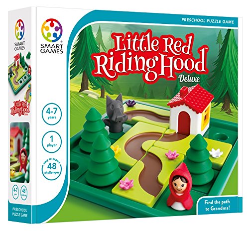 SmartGames Little Red Riding Hood storybook included brings the tale to life