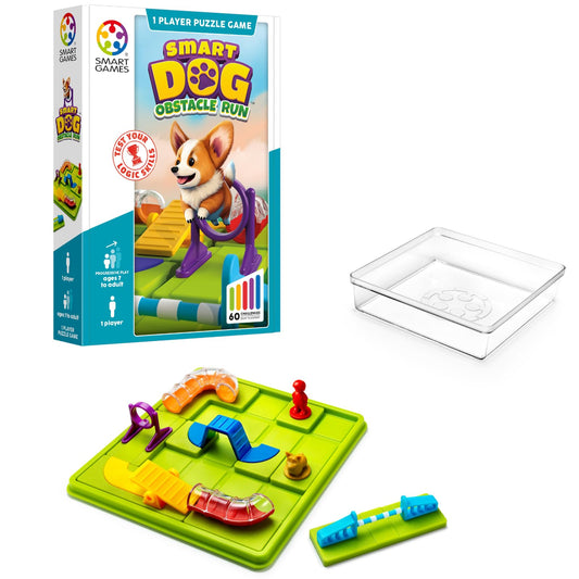 SmartGames Smart Dog board setup encourages planning during gameplay