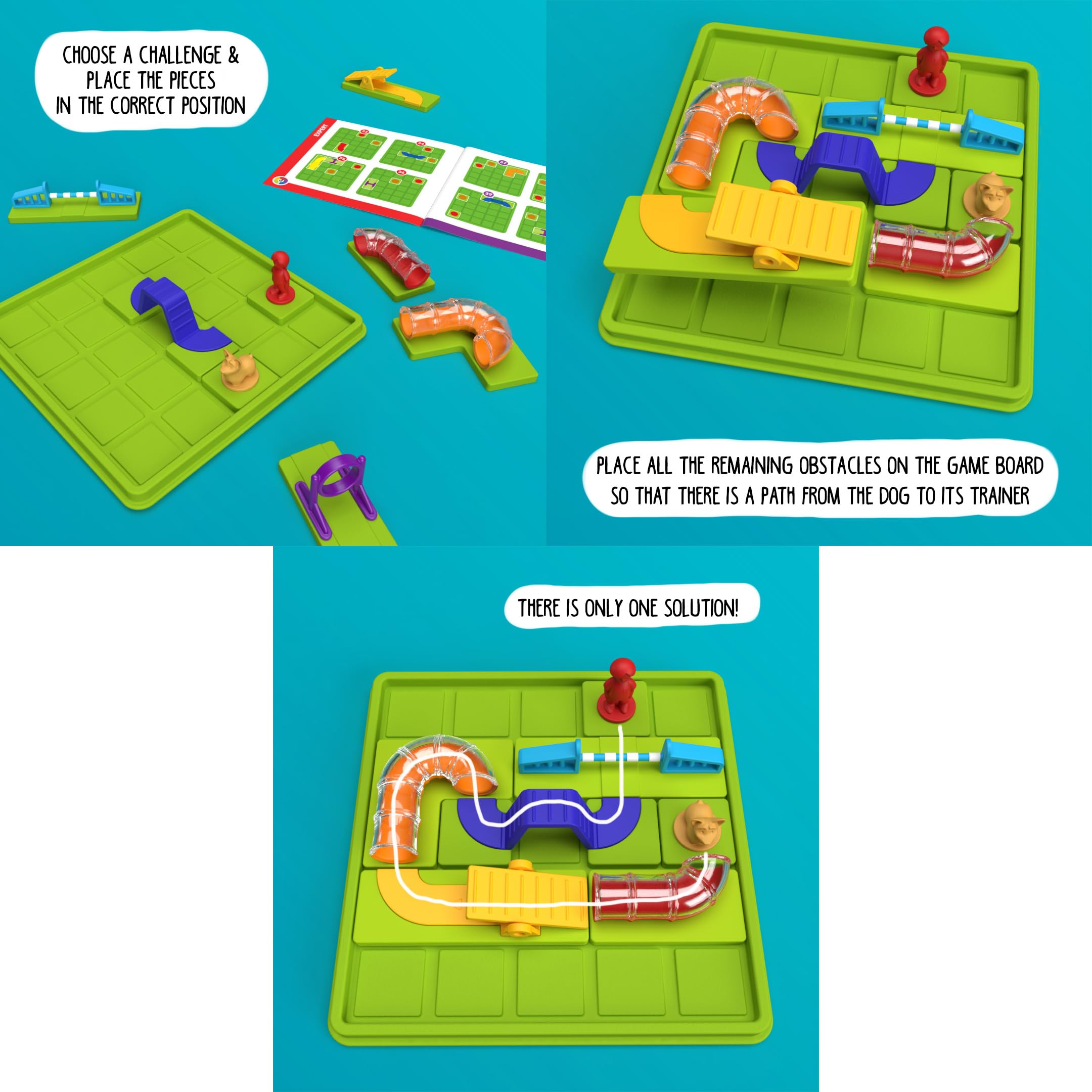 SmartGames Smart Dog classroom use offers a quiet solo brain-teasing activity