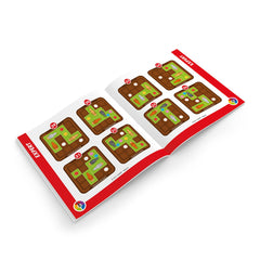 SmartGames Squirrels Go Nuts challenge map guides learners through levels.