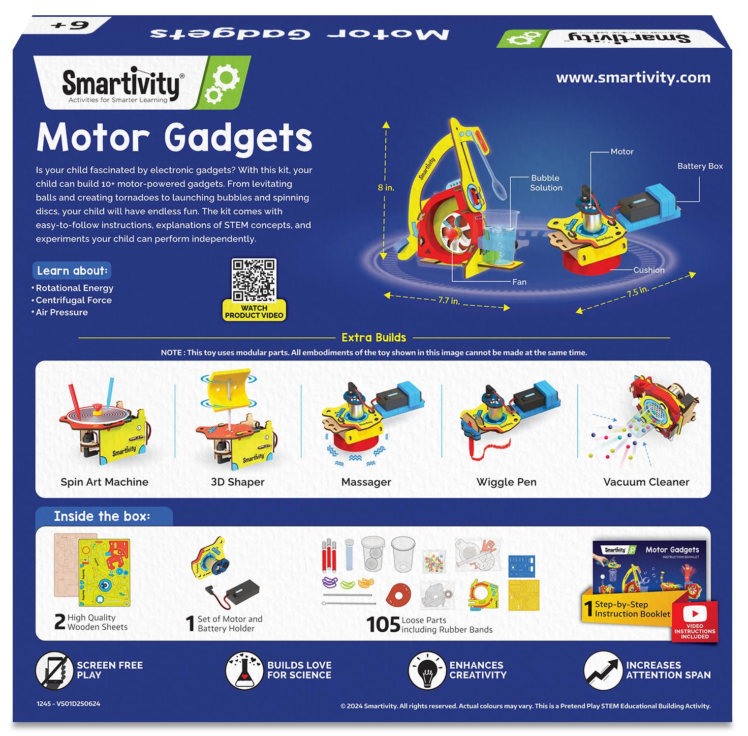 Smartivity 10-in-1 kit step-by-step instructions guide assembly