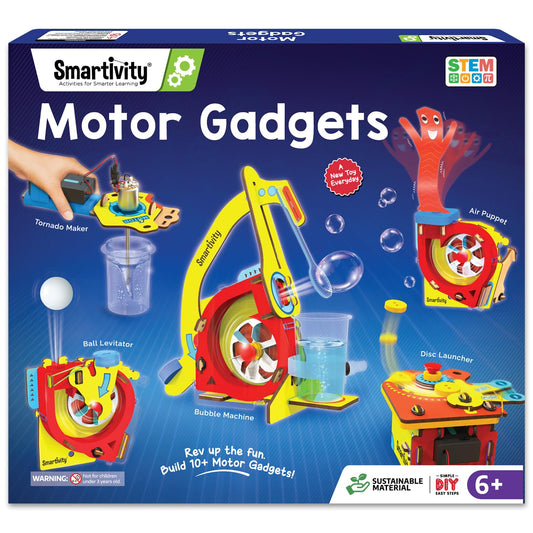 Smartivity 10-in-1 kit levitating ball demonstration boosts curiosity and hands-on learning