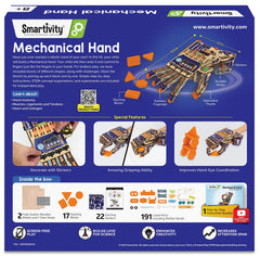 Smartivity DIY robotic hand gift packaging, ideal for birthdays and holidays.