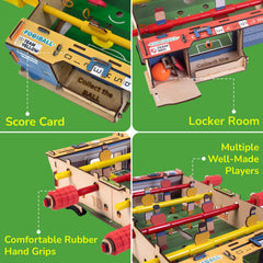 Smartivity Foosball Table lifetime replacement parts ensure long-lasting enjoyment.