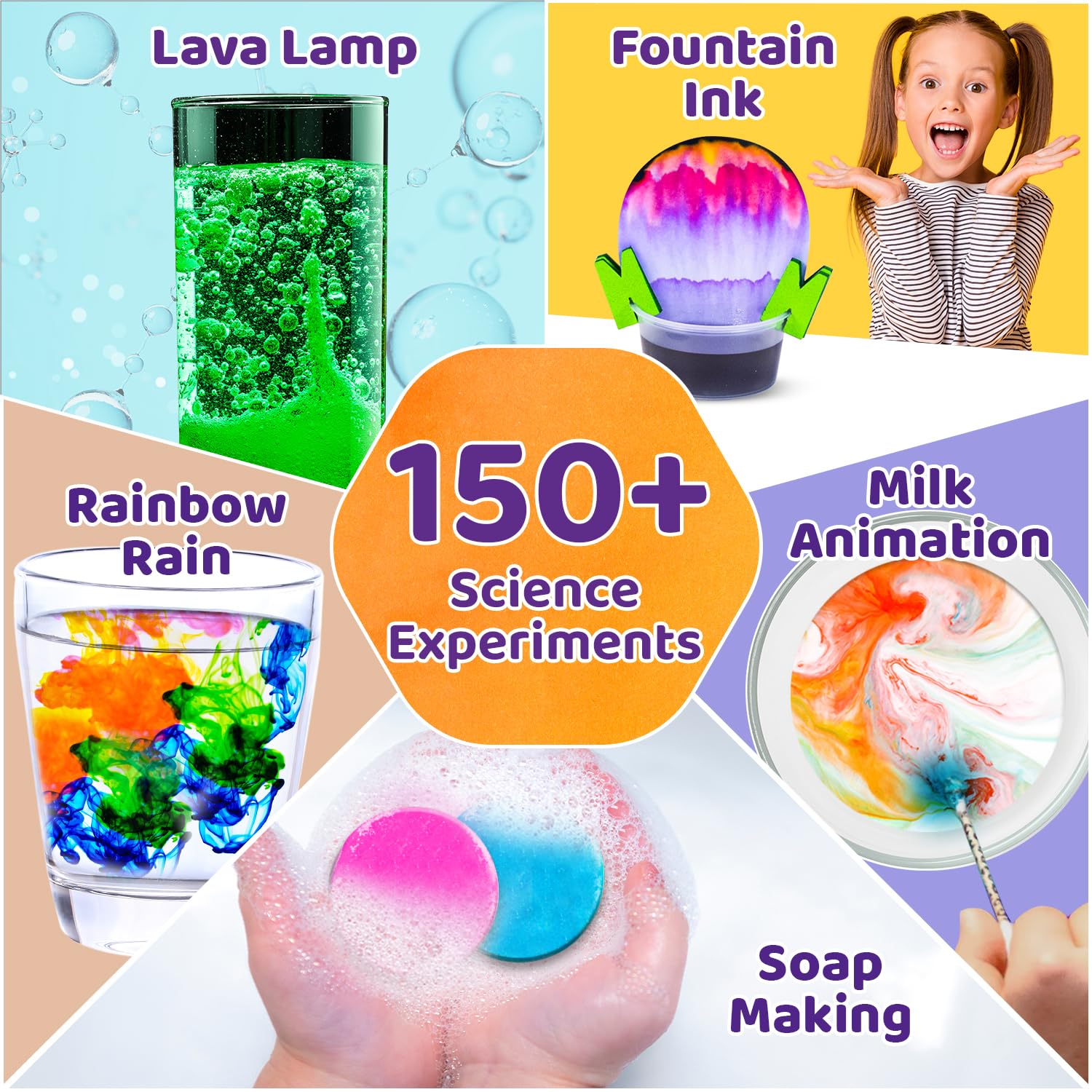 Smartivity Legendary Mega 150 colorful pipettes for vivid experiments
