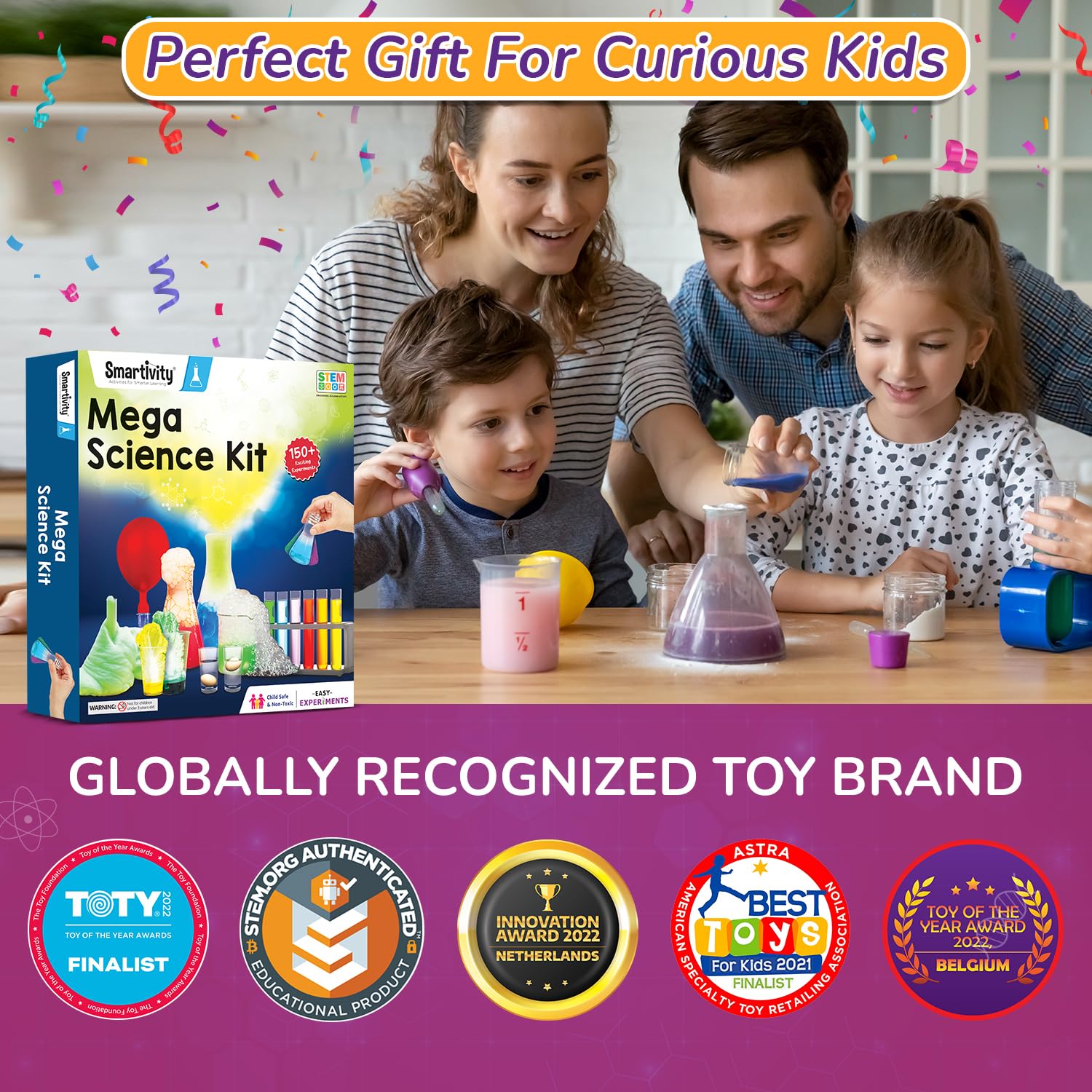 Smartivity Legendary Mega 150 educational activity promotes STEM thinking