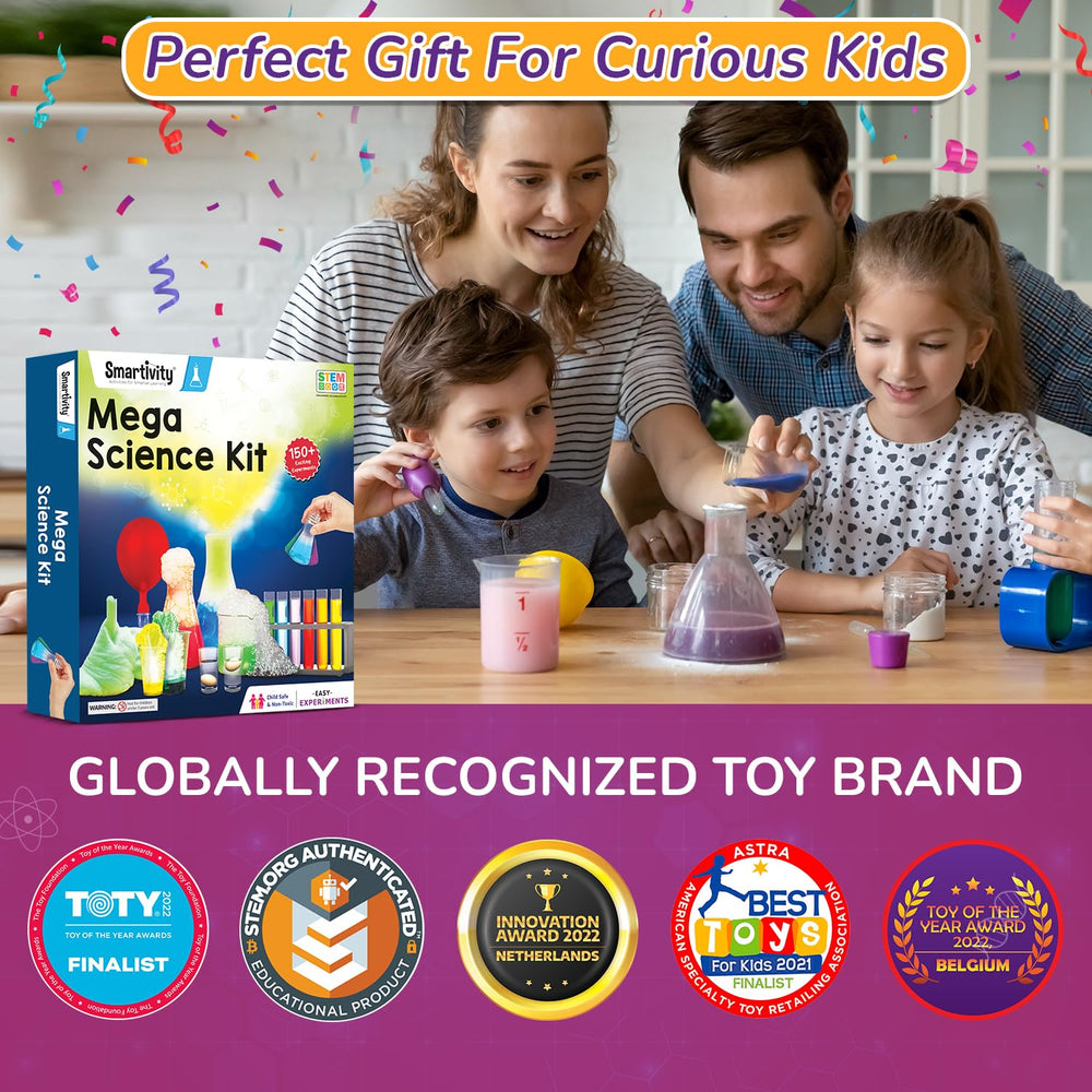 Smartivity Legendary Mega 150 educational activity promotes STEM thinking