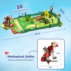 Smartivity Mini Golf course ideas show creative ways to design obstacles.