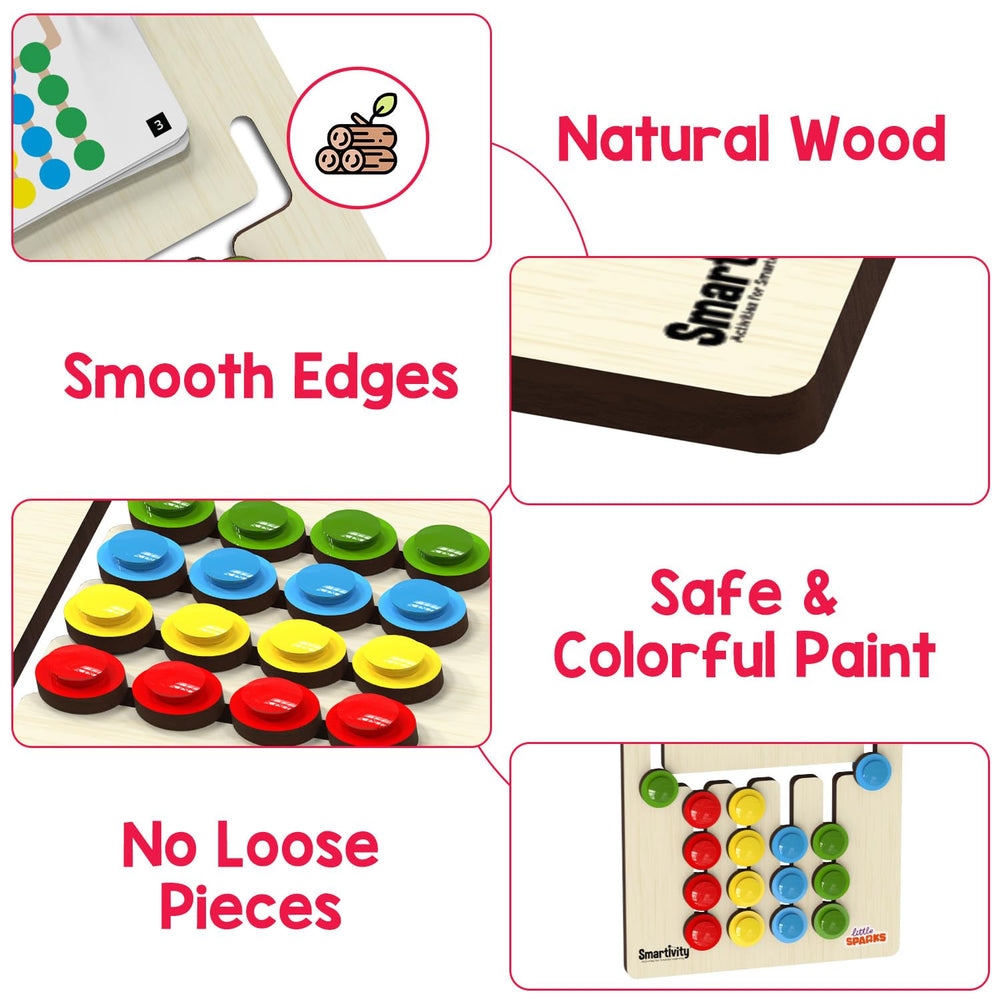 Smartivity sustainable wood toy built for safe, durable screen-free exploration