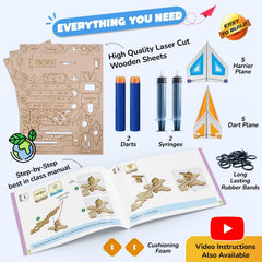 Smartivity sustainable wood construction shown as safe and durable for kids.