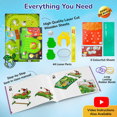 Smartivity wooden toy sustainability highlights eco-friendly materials and durability.