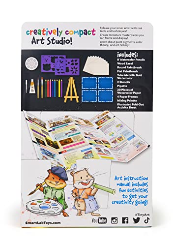 SmartLab Tiny Art watercolor pencils for vibrant mini masterpieces