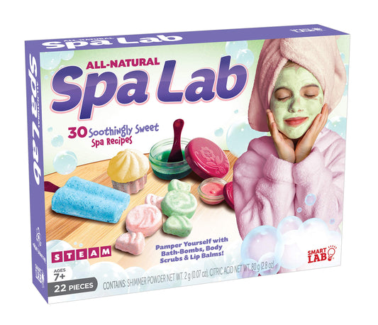 SMARTLAB Spa Lab bath bomb molds for fizzing DIY baths and science play