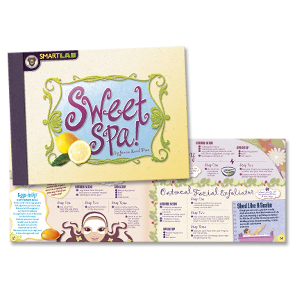 SMARTLAB Spa Lab bath salts jar invites relaxing at-home science moments