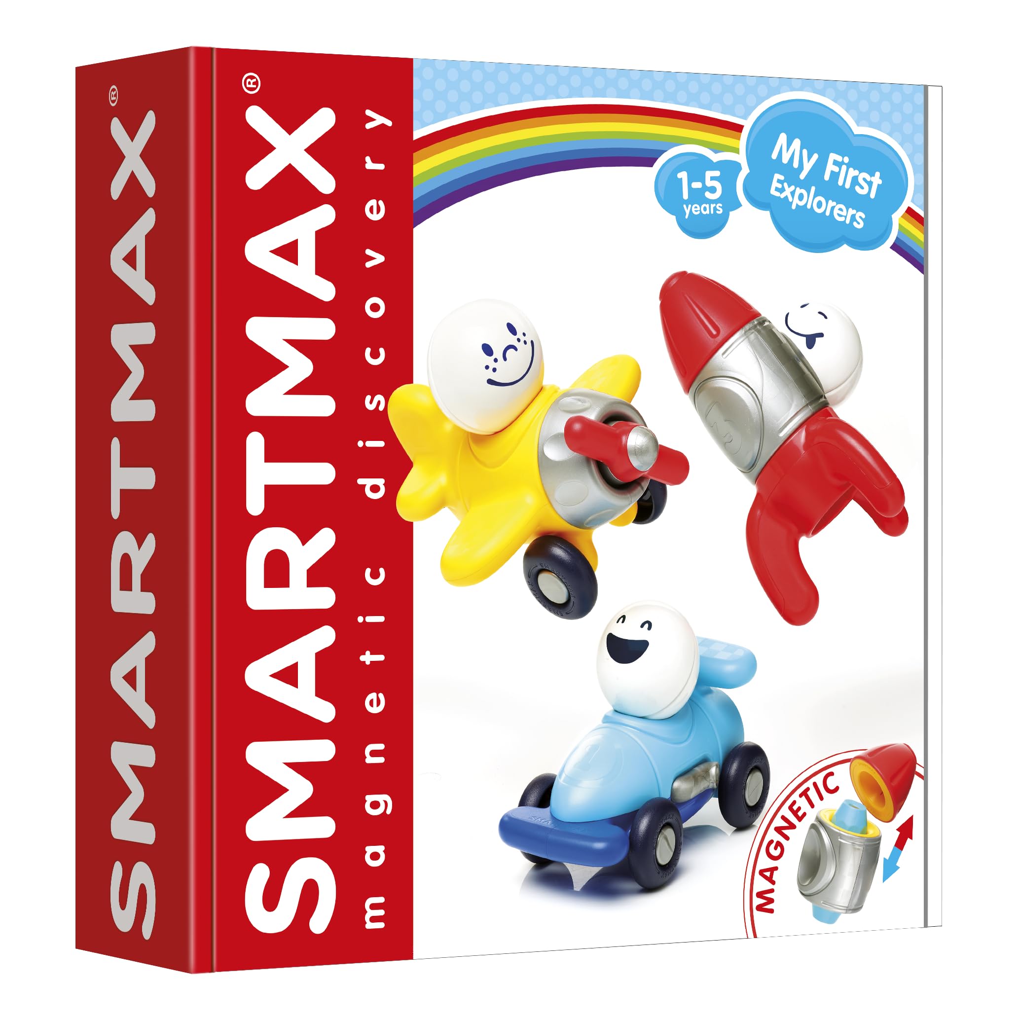 SmartMax My First Explorers plane piece supports creative builds and hand-eye coordination