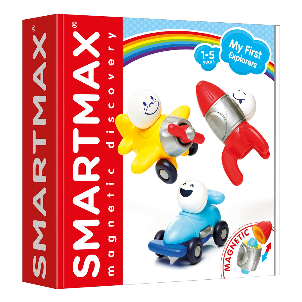 SmartMax My First Explorers plane piece supports creative builds and hand-eye coordination