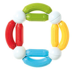 Curved bars included to create arches and simple vehicles.