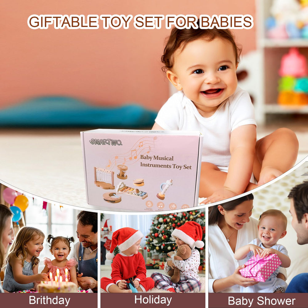 Smartwo Baby music play scene showing a mini band.