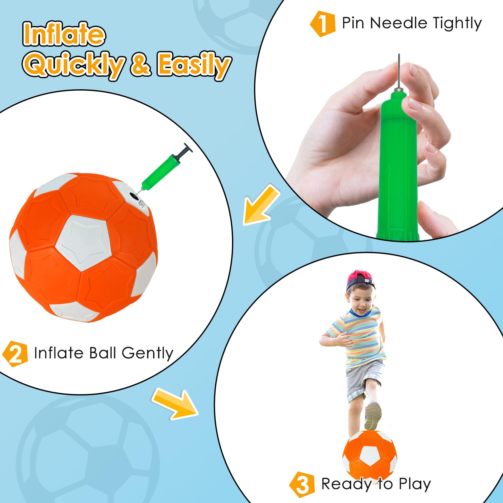 Smartwo backyard-lawn play ball ready for casual matches