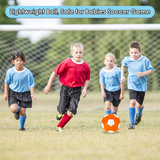 Smartwo Curve ball with soft surface supports gentle kicks during indoor or backyard games