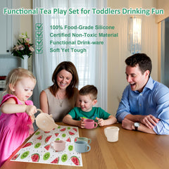 Smartwo edgeless design keeps little hands safe during play.