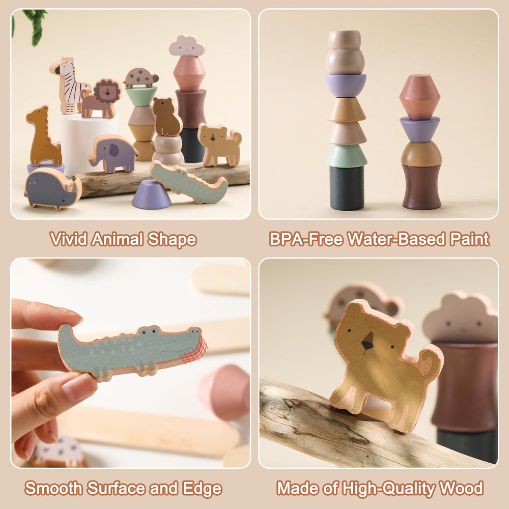 Smartwo wood finish sensory-friendly design supports safe tactile play