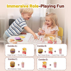 Smartwo fries and ketchup photo illustrates colorful pieces that stimulate hands-on sorting and counting
