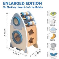 Smartwo space scene wheel encourages imaginative exploration
