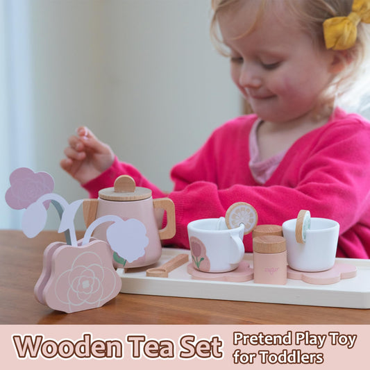 Smartwo wooden tea pot inspires imaginative storytelling during playtime