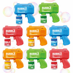 SmartYeen 8-pack bubble gun bundle for group play and party fun.