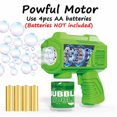 SmartYeen bubble gun orange for lively summer games.