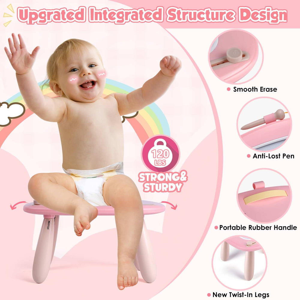 Smasiagon detachable legs enable three stable layout options.