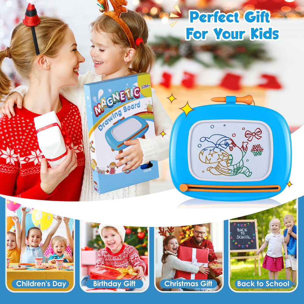 Smasiagon doodle board easy clean helps keep playtime mess-free after drawing