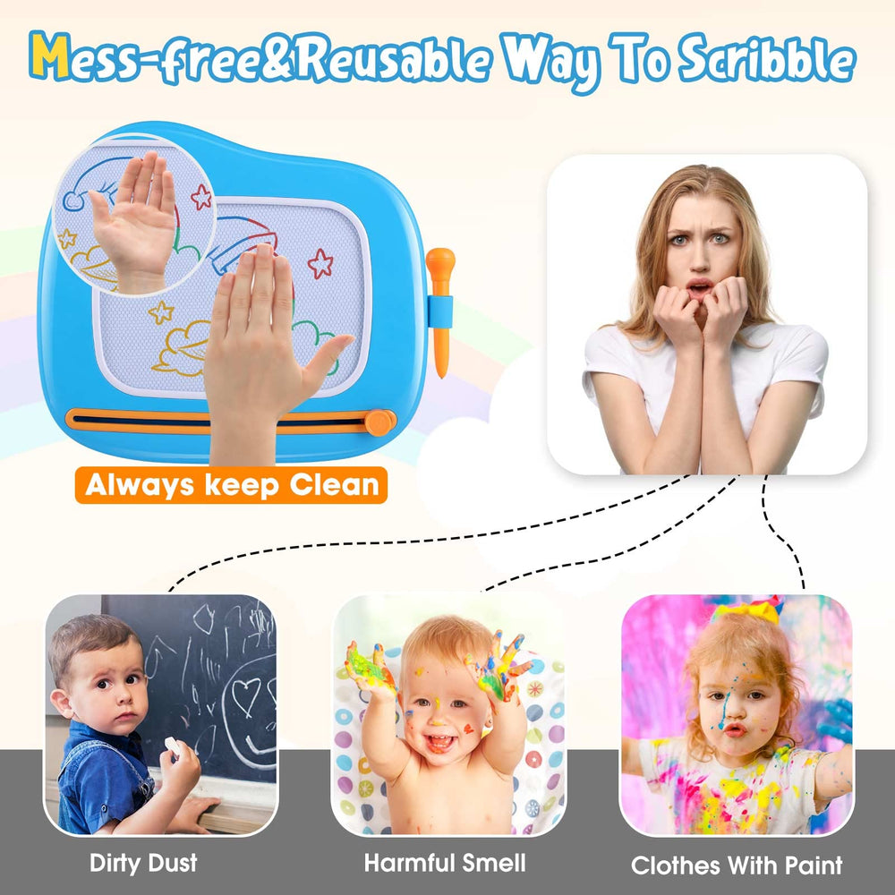 Smasiagon drawing board legs detachable enables flexible sit or stand use.