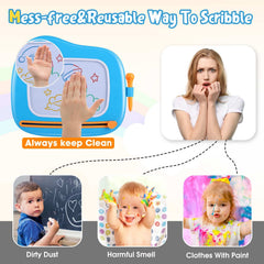 Smasiagon drawing board legs detachable enables flexible sit or stand use.
